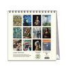 2026 Desk Calendar | Iconic Paintings | Vevoke