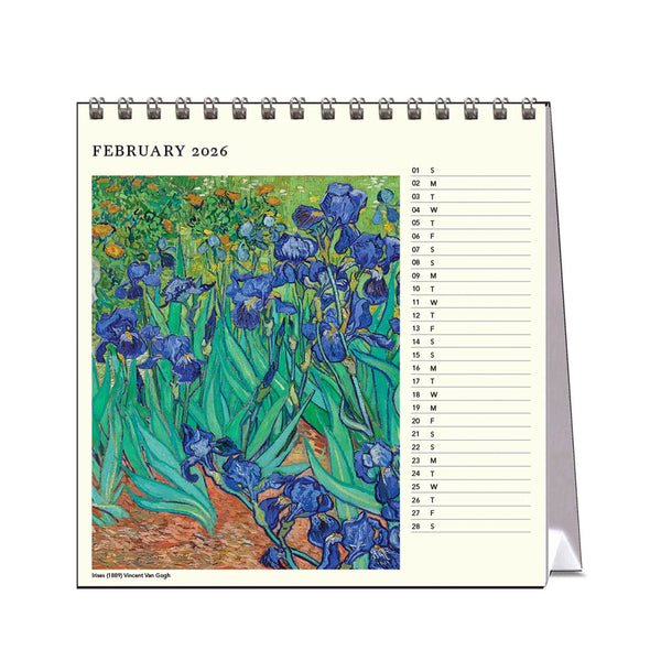 2026 Desk Calendar | Impressionism | Vevoke