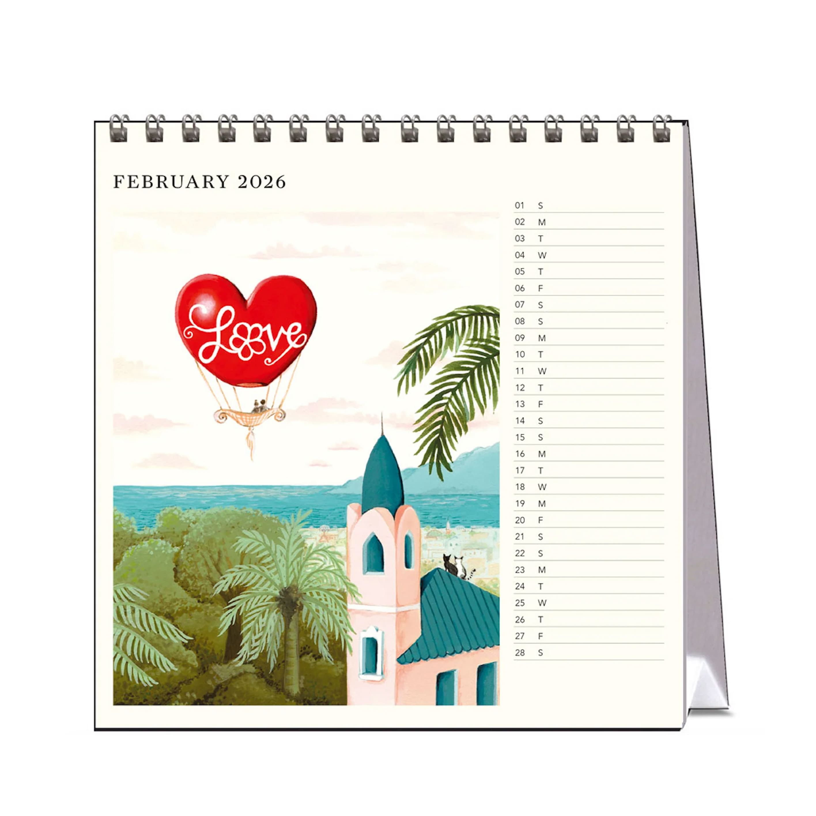 2026 Desk Calendar | JooJoo Paper | Vevoke