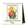 2026 Desk Calendar | Language Of Flowers | Cavallini & Co.