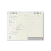 2026 Desk Calendar | Single Monthly | MD Paper | Midori
