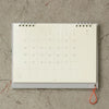 2026 Desk Calendar | Single Monthly | MD Paper | Midori