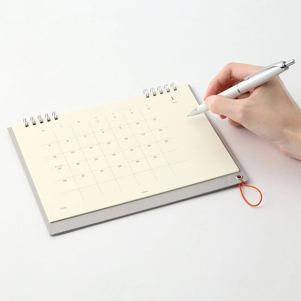 2026 Desk Calendar | Single Monthly | MD Paper | Midori