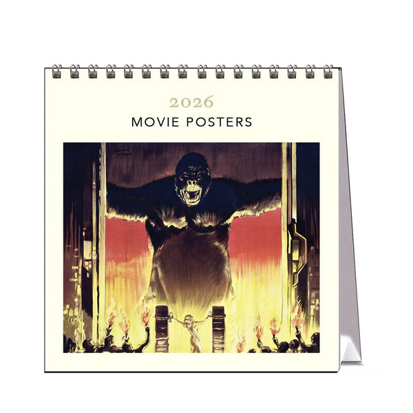 2026 Desk Calendar | Movie Posters | Vevoke