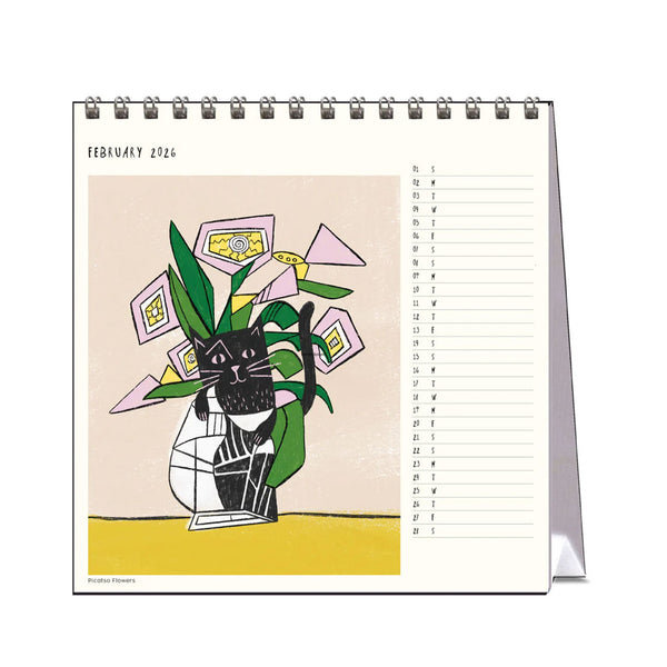 2026 Desk Calendar | Niaski | Vevoke