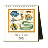 2026 Desk Calendar | Sea Life | Cavallini & Co.