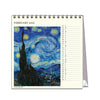 2026 Desk Calendar | Van Gogh | Vevoke