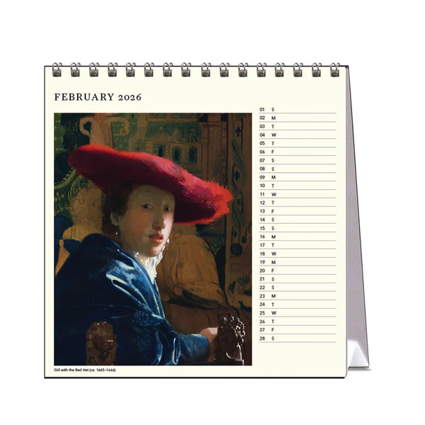 2026 Desk Calendar | Vermeer | Vevoke