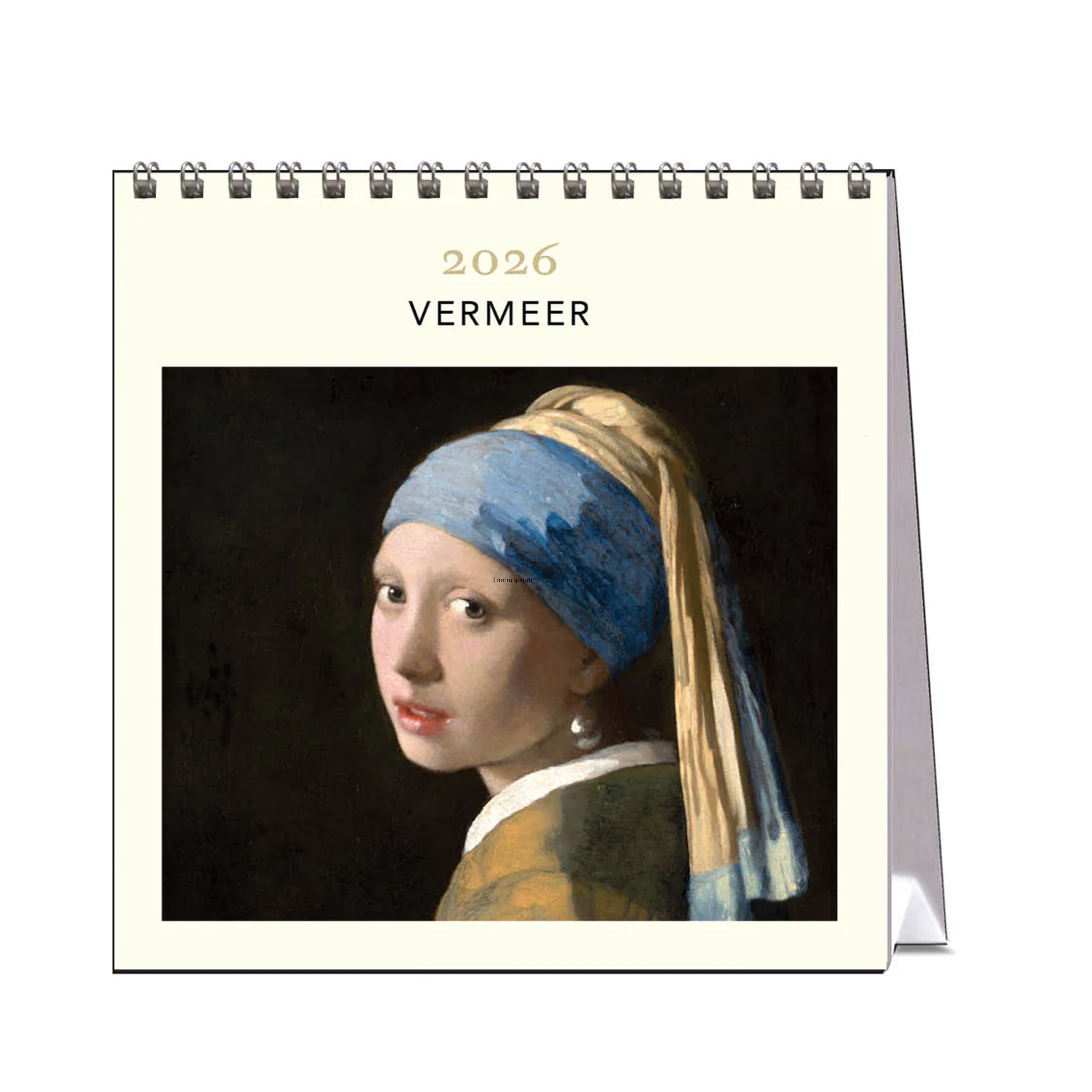 2026 Desk Calendar | Vermeer | Vevoke