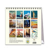 2026 Desk Calendar | Vintage Travel | Vevoke