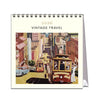 2026 Desk Calendar | Vintage Travel | Vevoke