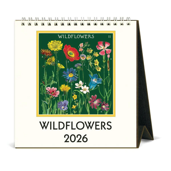 2026 Desk Calendar | Wildflowers | Cavallini & Co.