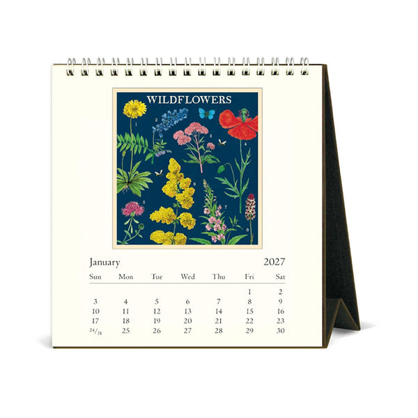 2027 Desk Calendar | Wildflowers | Cavallini & Co.