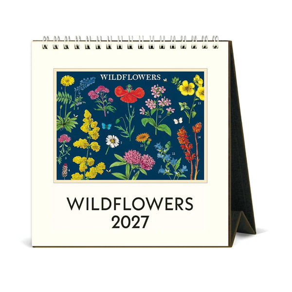 2027 Desk Calendar | Wildflowers | Cavallini & Co.