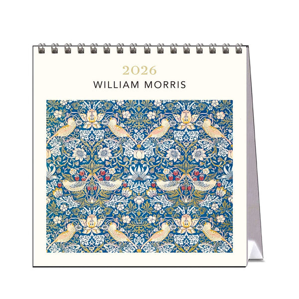 2026 Desk Calendar | William Morris | Vevoke