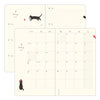 2026 Diary | Book Style | Cat | Navy | Midori