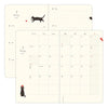 2026 Diary | Book Style | Cat | Grey | Midori