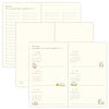 2026 Diary | Book Style | Dogs | Yellow | Midori
