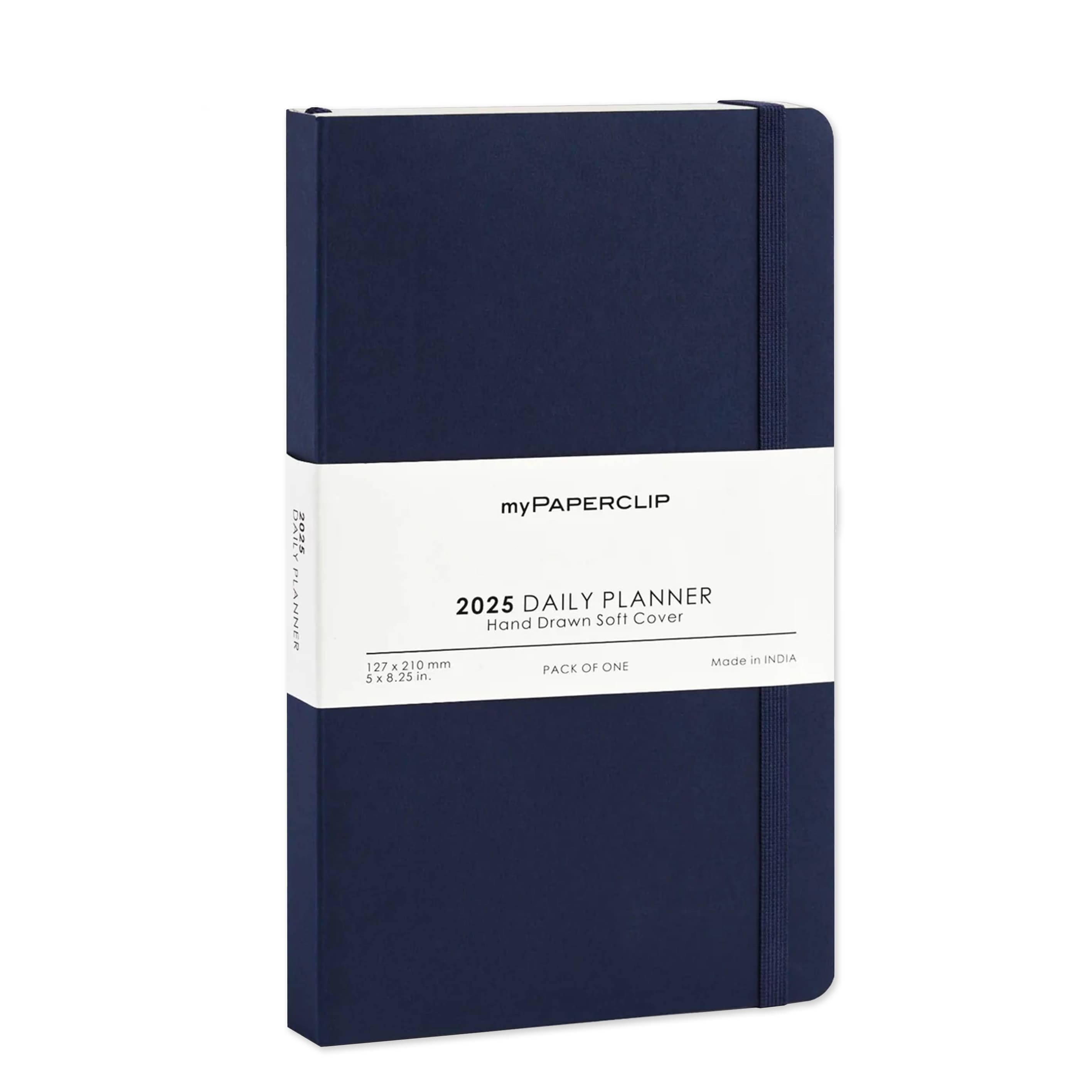 2026 Diary | Daily Planner | Soft Cover | A5 Slim | myPaperclip | 4 COLOUR OPTIONS AVAILABLE