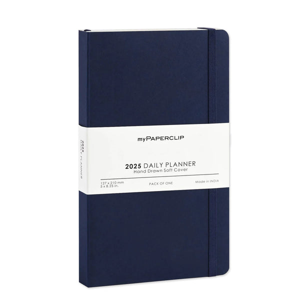 2026 Diary | Daily Planner | Soft Cover | A5 Slim | myPaperclip | 4 COLOUR OPTIONS AVAILABLE