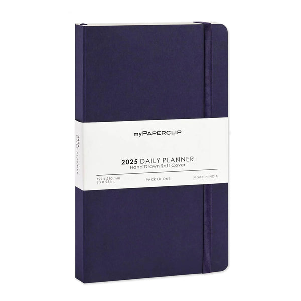 2026 Diary | Daily Planner | Soft Cover | A5 Slim | myPaperclip | 4 COLOUR OPTIONS AVAILABLE