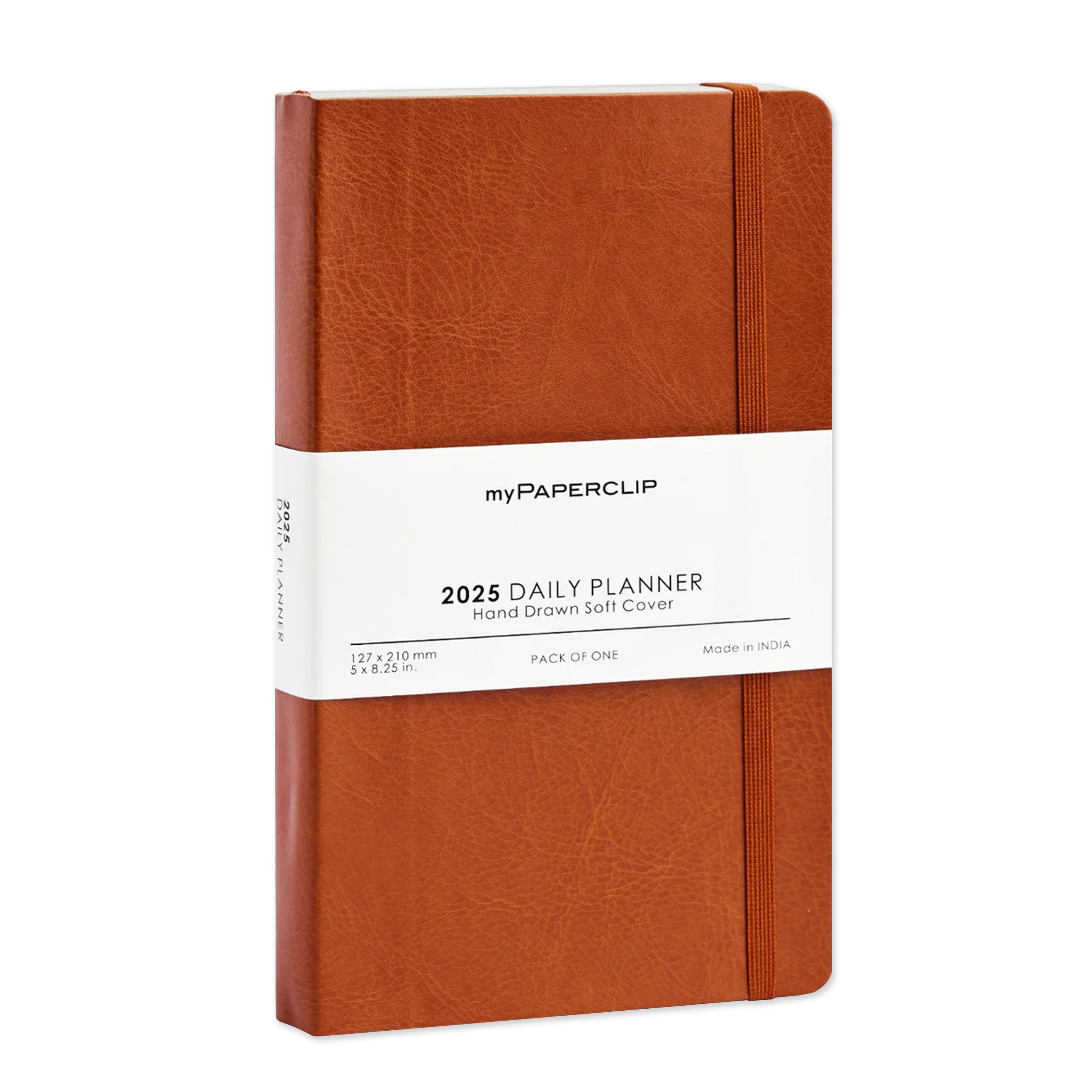 2026 Diary | Daily Planner | Vegan Cover | A5 Slim | myPaperclip | 5 COLOUR OPTIONS AVAILABLE
