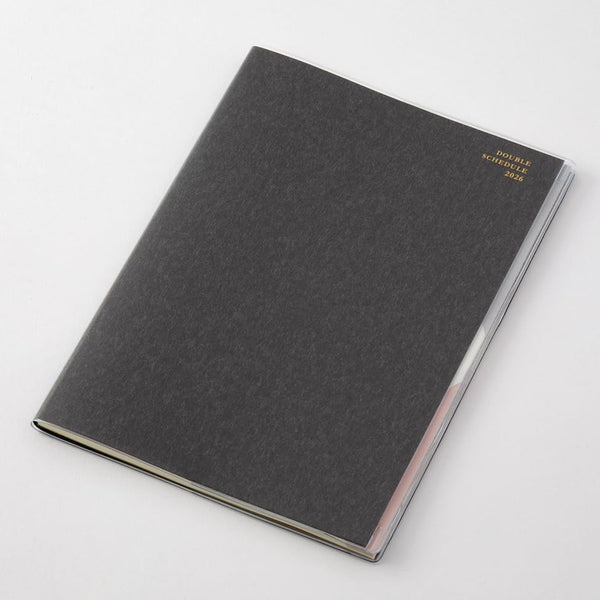 2026 Diary | Double Schedule | B6 | Midori | 2 COLOUR OPTIONS AVAILABLE