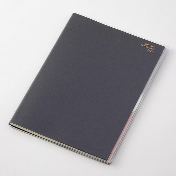 2026 Diary | Double Schedule  | To Do | B6 | Midori | 2 COLOUR OPTIONS AVAILABLE