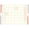 2026 Diary | Double Schedule | B6 | Midori | 2 COLOUR OPTIONS AVAILABLE