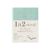 2026 Diary | Monthly Block & Daily | A6 | Hibino | Midori | 2 COLOUR OPTIONS AVAILABLE