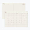2026 Diary | Monthly Block & Daily | A6 | Hibino | Midori | 2 COLOUR OPTIONS AVAILABLE