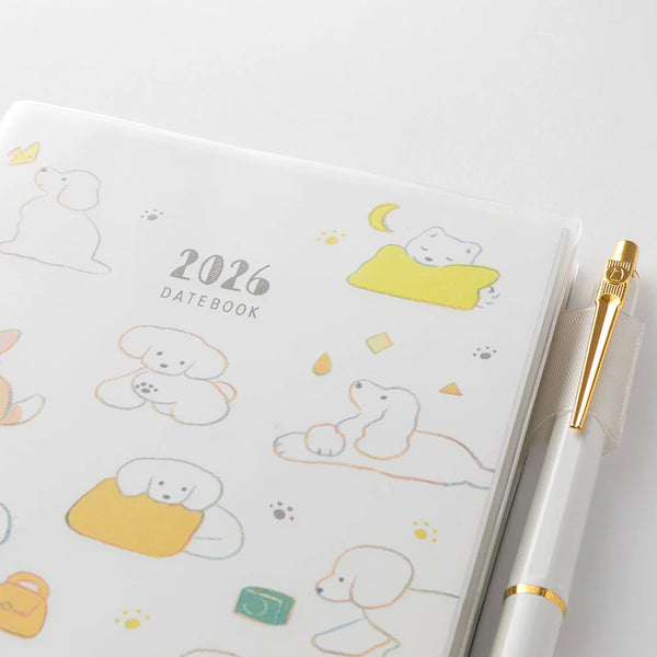2026 Diary | Pocket Diary | Dog | Midori | 3 SIZE OPTIONS AVAILABLE