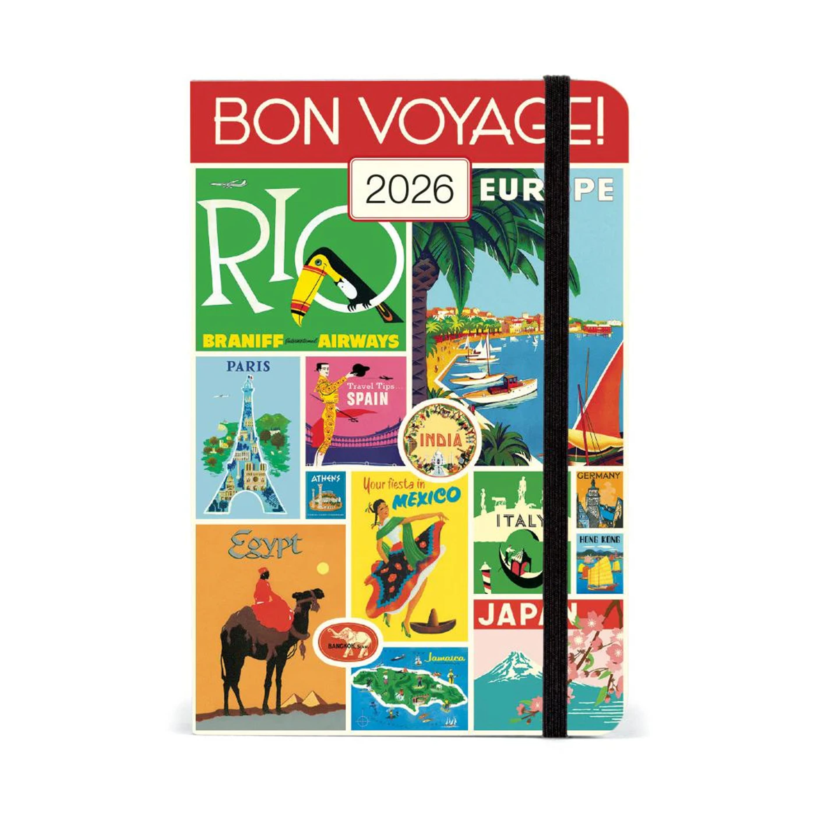 2026 Diary | Planner | Bon Voyage | Cavallini & Co.