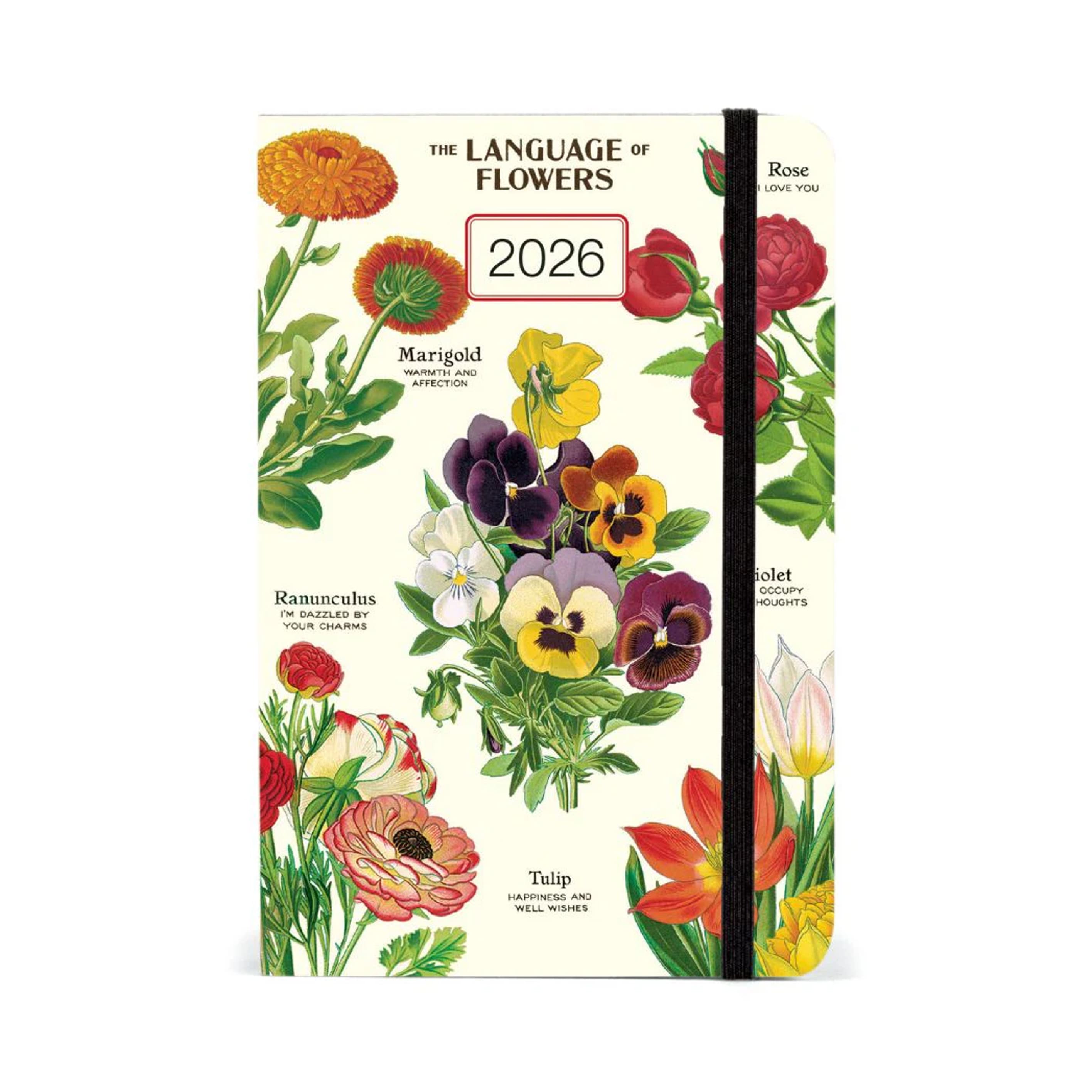 2026 Diary | Planner | Language Of Flowers | Cavallini & Co.