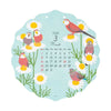 2026 Wall Calendar | Die Cut | Birds | Midori