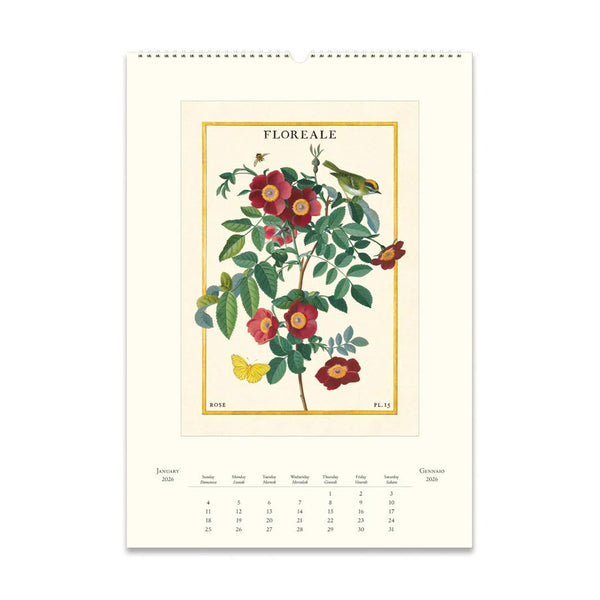 2026 Wall Calendar | Floreale | Cavallini & Co.