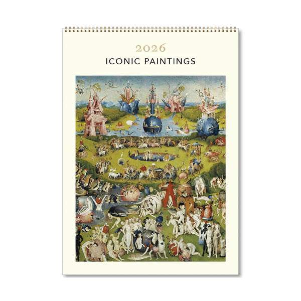 2026 Wall Calendar | Iconic Paintings | Vevoke