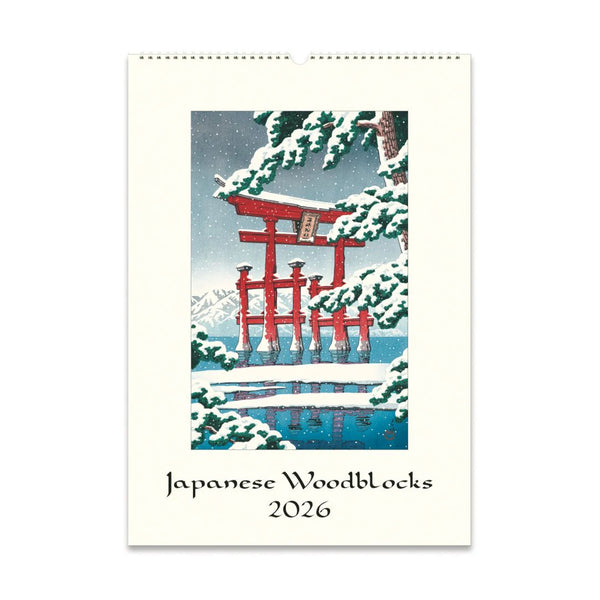 2026 Wall Calendar | Japanese Woodblocks | Cavallini & Co.