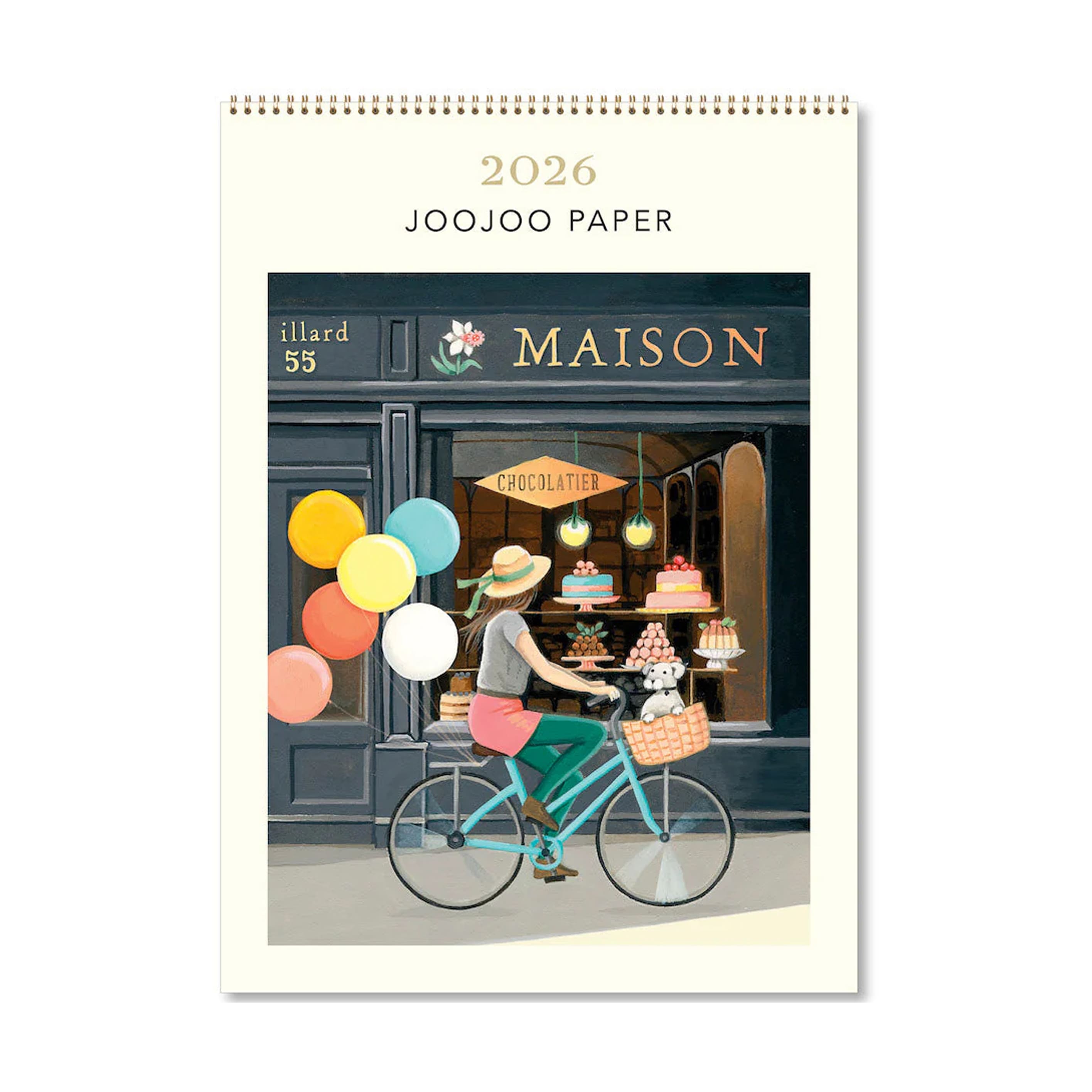 2026 Wall Calendar | Joojoo Paper | Vevoke