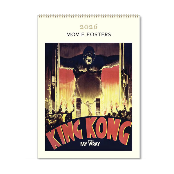 2026 Wall Calendar | Movie Posters | Vevoke