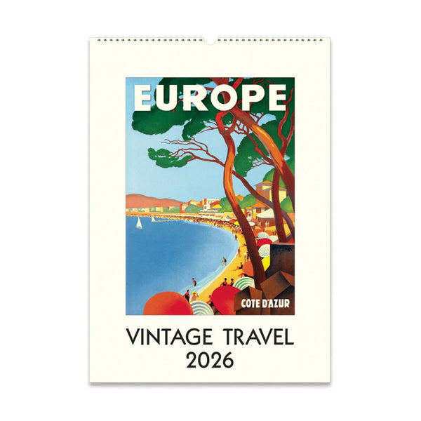 2026 Wall Calendar | Vintage Travel | Cavallini & Co.