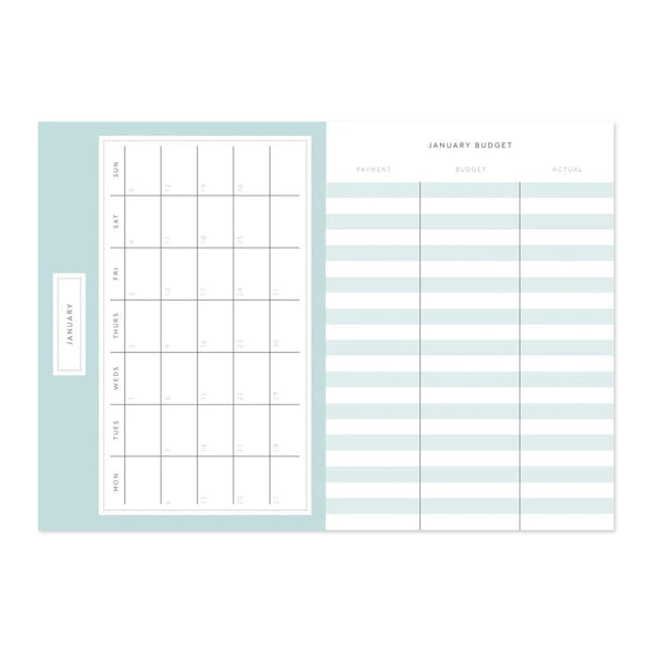 2026 Diary| Gouache Floral | Kaleido | 2 SIZE OPTIONS AVAILABLE