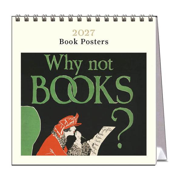 2027 Desk Calendar | Book Posters | Vevoke