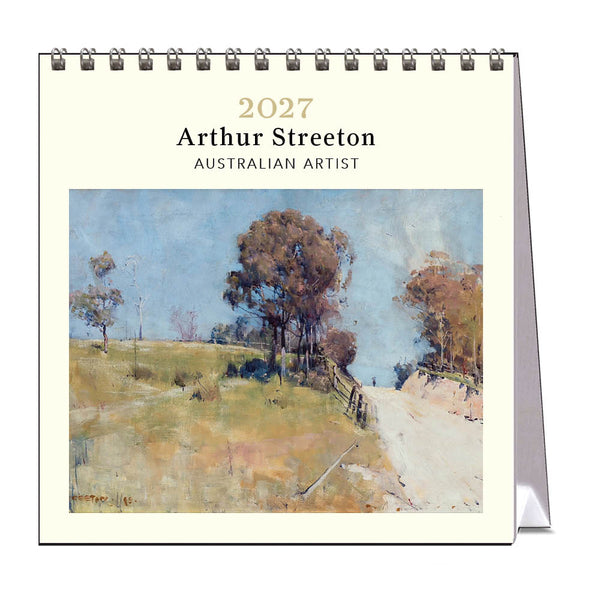 2027 Desk Calendar | Arthur Streeton | Vevoke