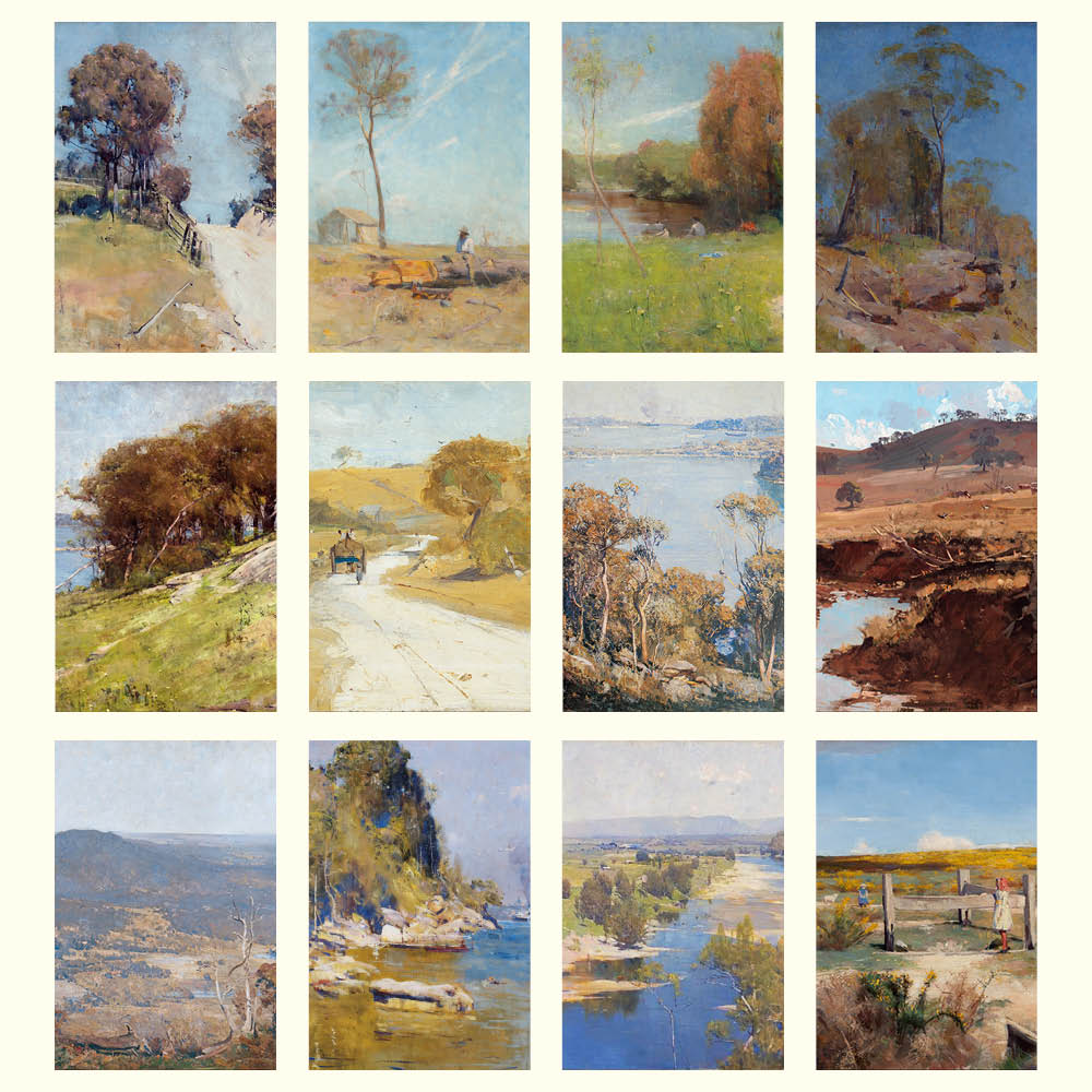 2027 Desk Calendar | Arthur Streeton | Vevoke