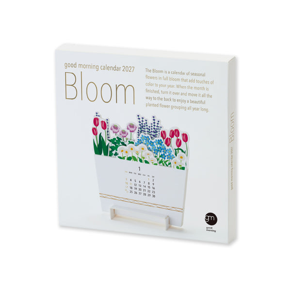 2027 Desk Calendar | Bloom | Good Morning