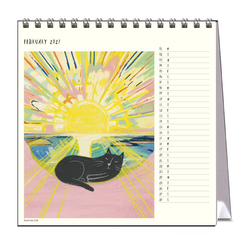2027 Desk Calendar | Niaski | Vevoke