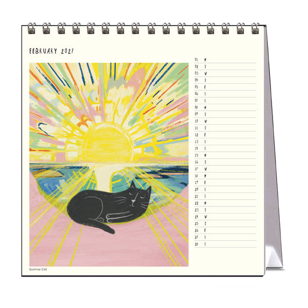 2027 Desk Calendar | Niaski | Vevoke