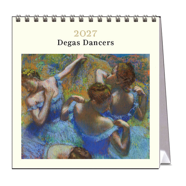 2027 Desk Calendar | Degas Dancers | Vevoke