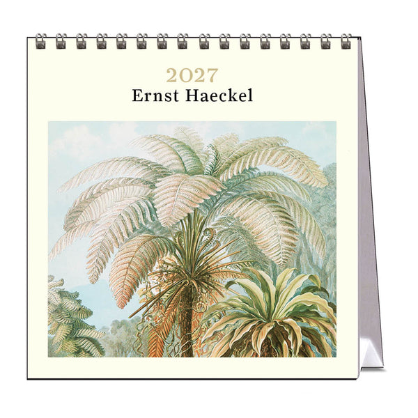 2027 Desk Calendar | Ernst Haeckel | Vevoke